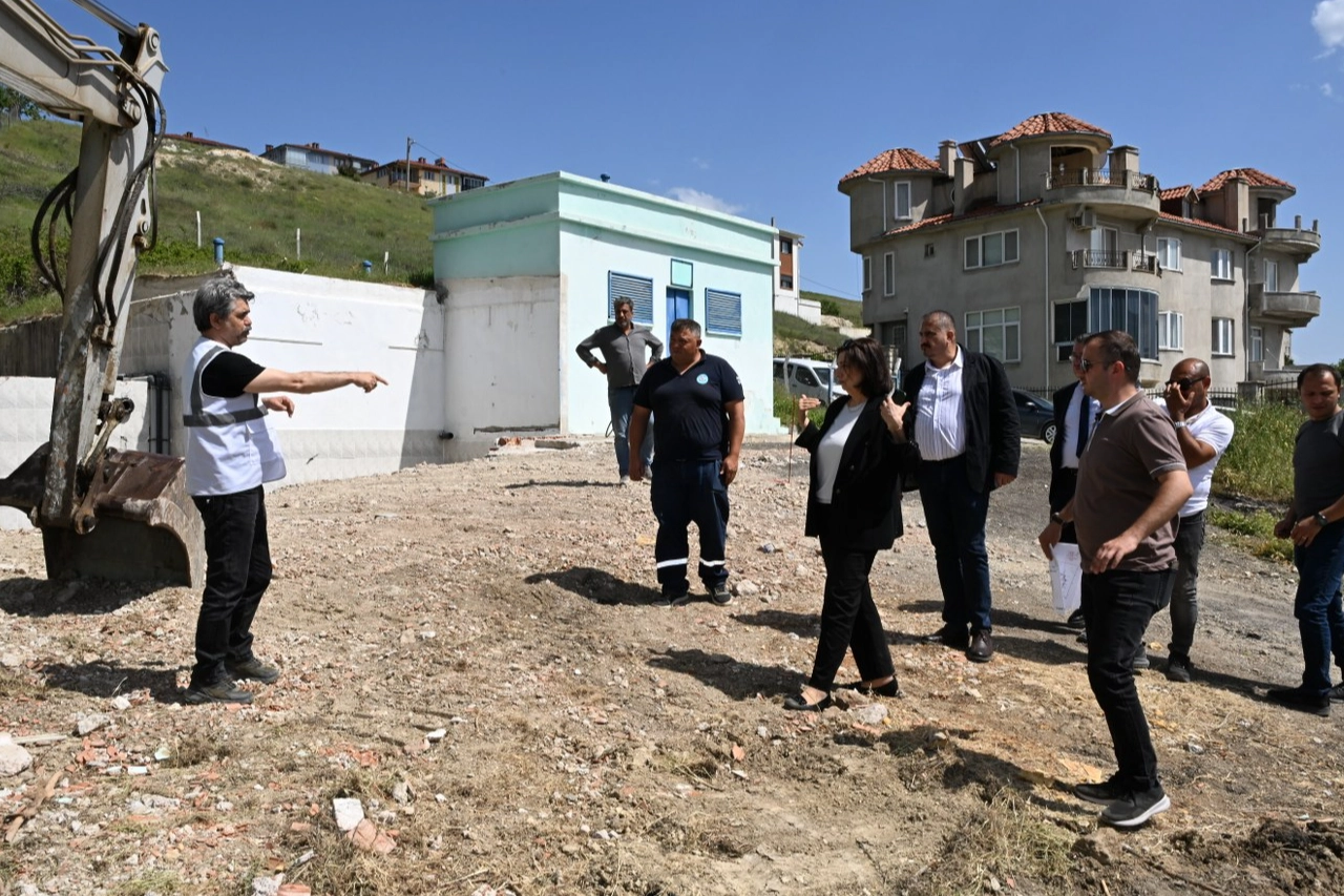 Manisa Demirci’de altyapı çalışmalarında son aşamalara gelindi
