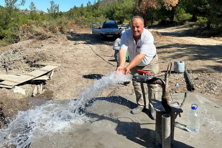 Manisa Kırkağaç'ta 6 litre verimli sondaj