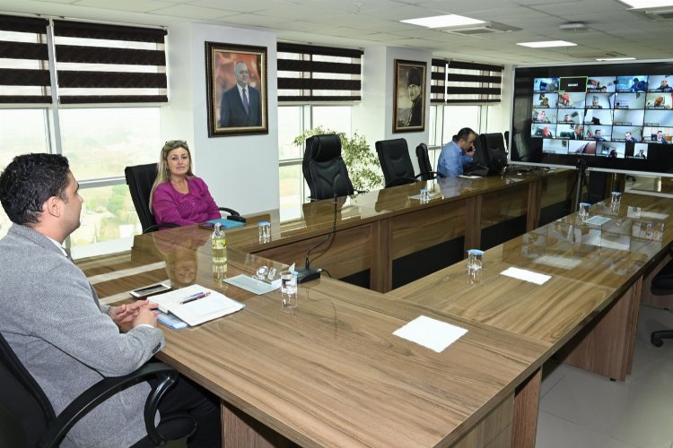 Manisa MASKİ yılın son 'İlçe Şefleri' toplantısını yaptı