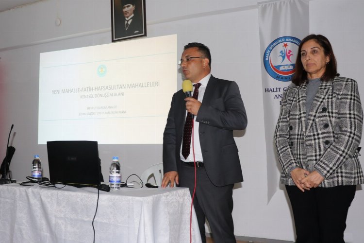 Manisa Yunusemre'de imar bekleyen üç mahalle bilgilendirildi