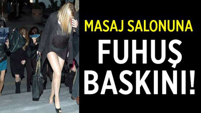 Masaj salonunda fuhuş iddiası