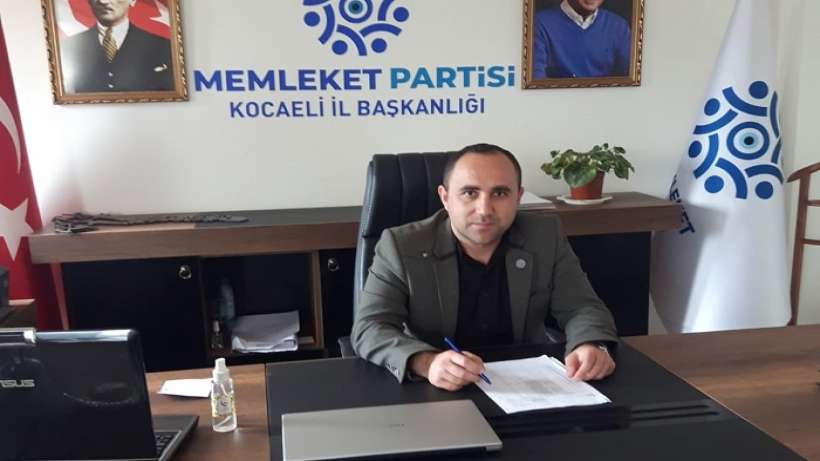 Memleket Partisi Kandıra İlçe Başkanlığına Ulaş Onur getirildi