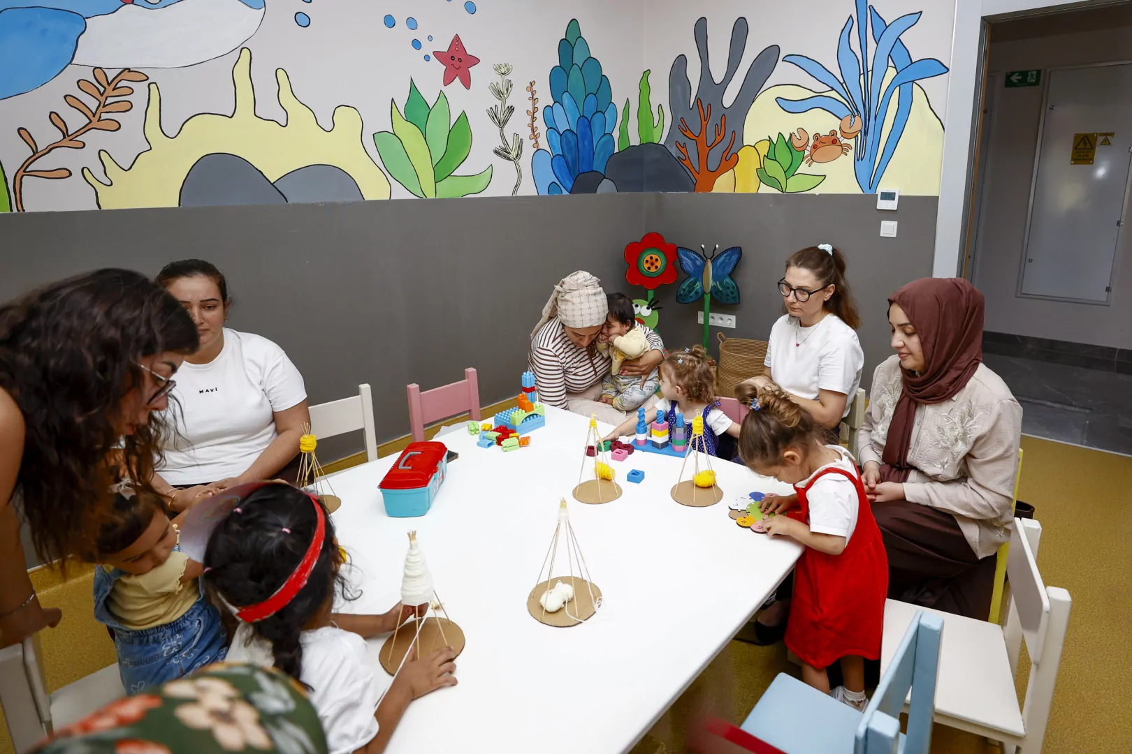 Mersin'de minikler oyunla öğreniyor