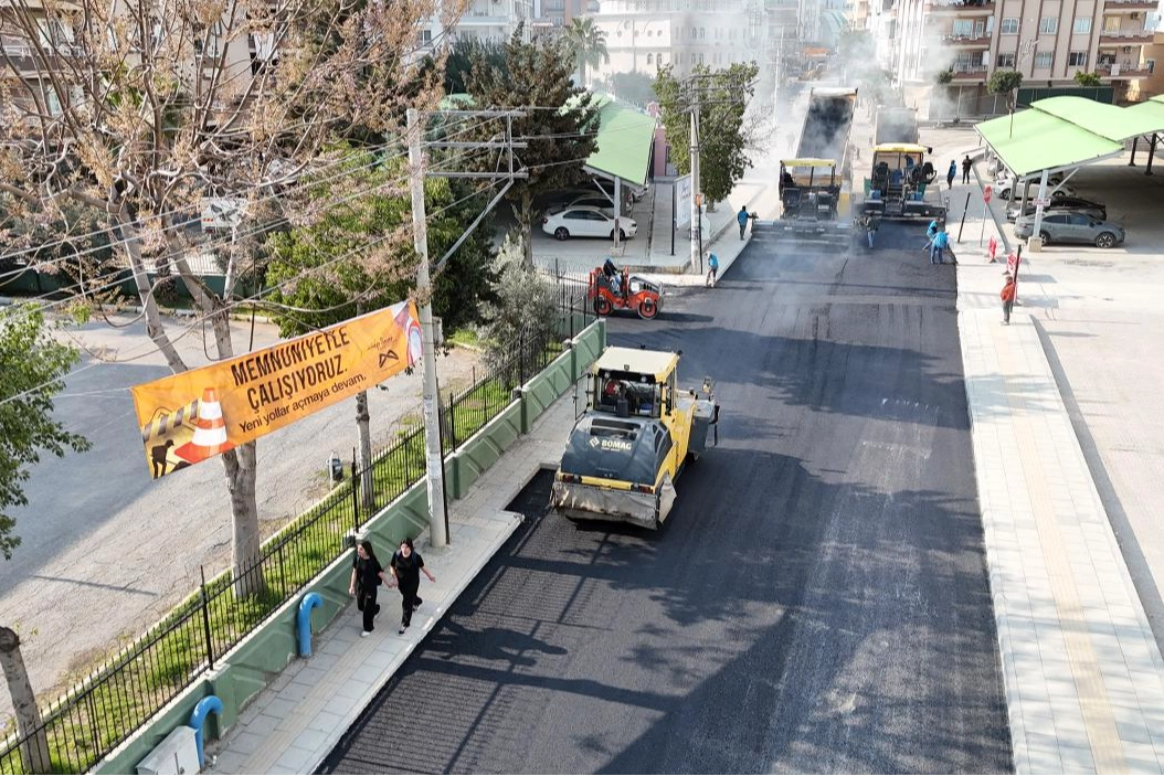 Mersin’de yollar konforlu hale geliyor