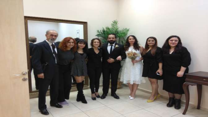 Meslektaşımızı evlendirdik