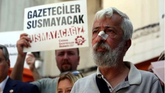MHP’li başkanın şoförü Gazeteci İdris Özyol’a saldırdı