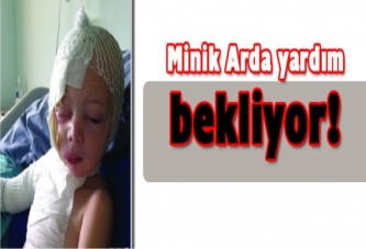 Minik Arda yardım bekliyor!