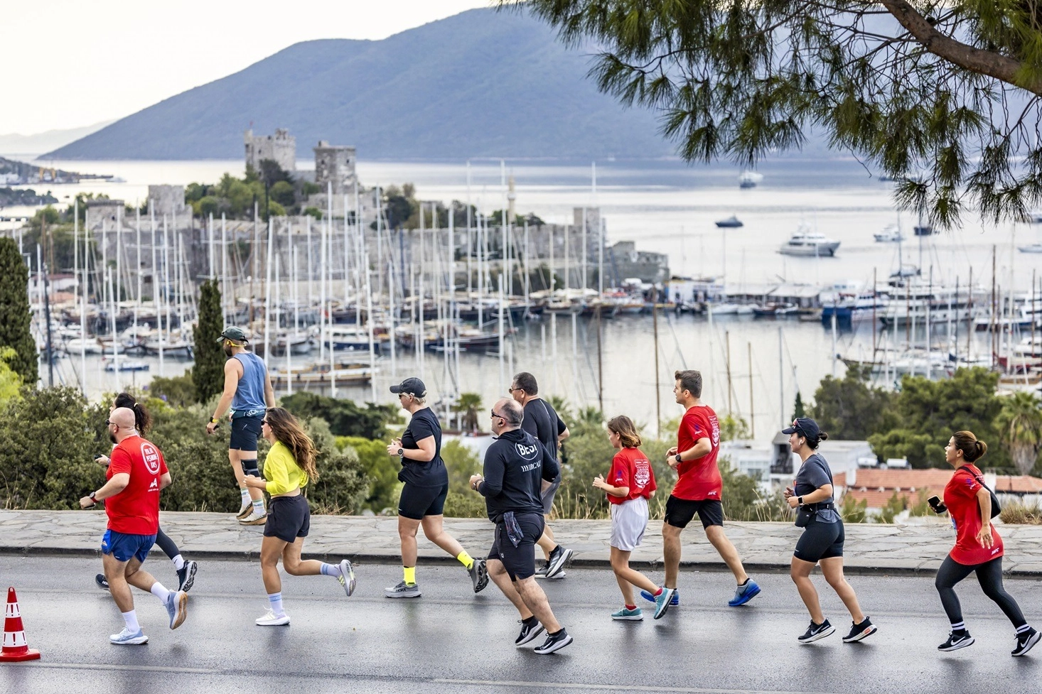 Muğla Bodrum'da yarı maraton heyecanı... 23 ülkeden 2.100 sporcu katılacak