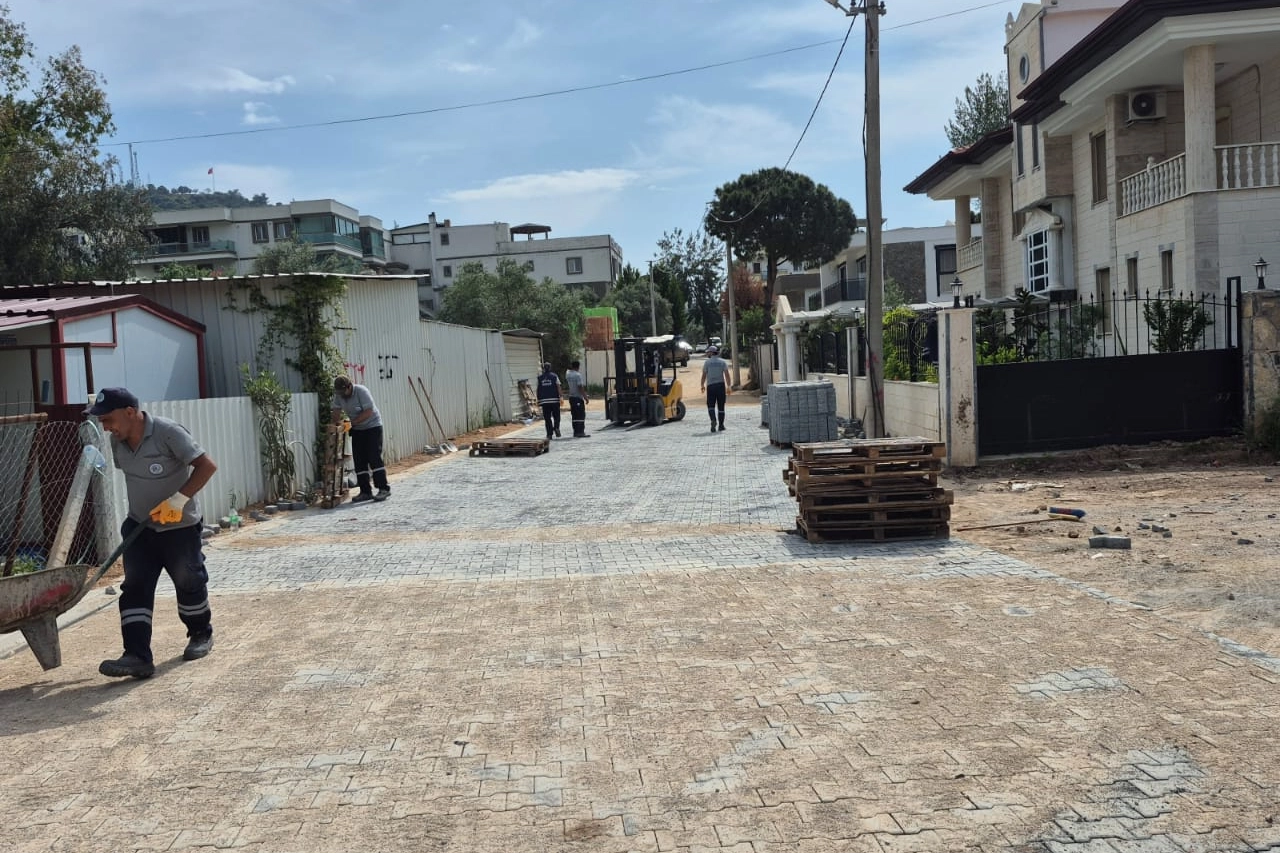Muğlada Milas Belediyesi ilçe genelindeki çalışmalarını sürdürüyor