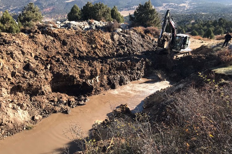 Muğla Seydikemer'de yeni su kaynağı