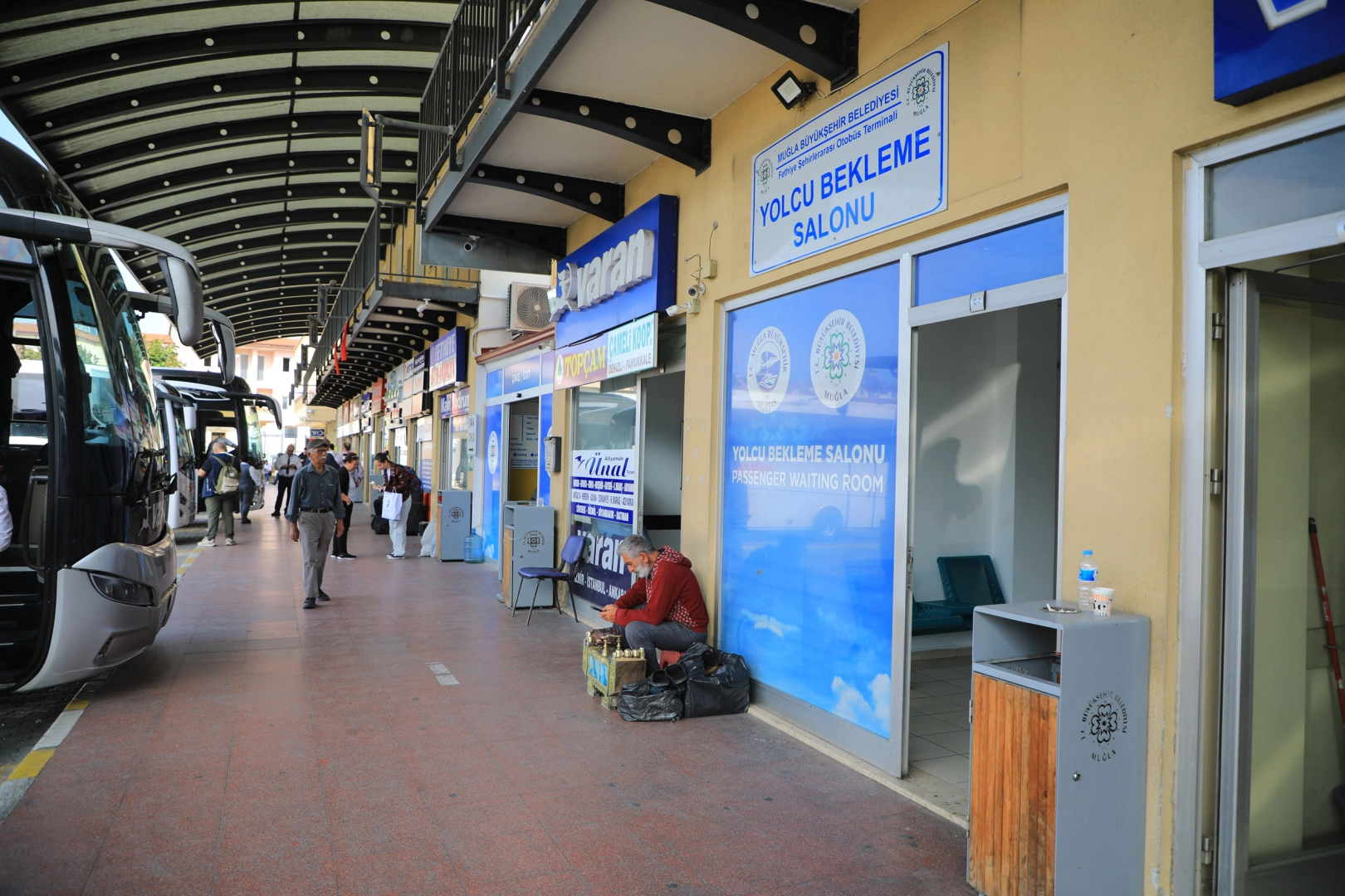Muğla'da Fethiye Şehirlerarası Otobüs Terminali yenileniyor
