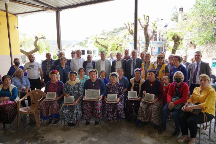 Muğla Milas'ta üretime destek 