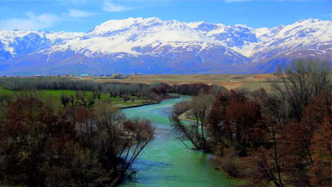 Munzur Vadisine bahar geldi