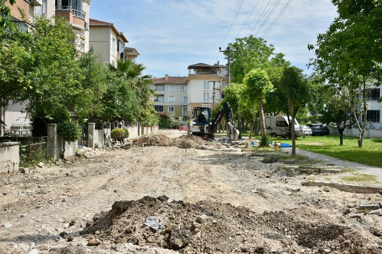 Mustafakemalpaşa'da altyapı çalışmaları hız kazandı