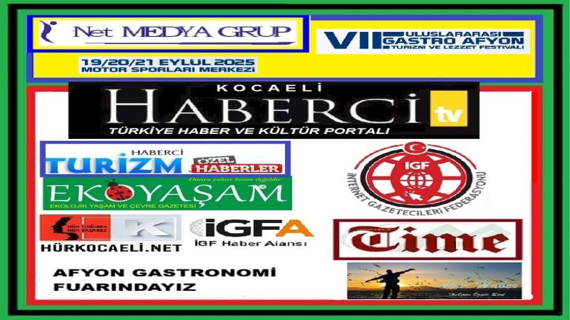 NET MEDYA GRUP 7. ULUSLARARASI AFYON GASTRONOMİ FUARINDAYIZ