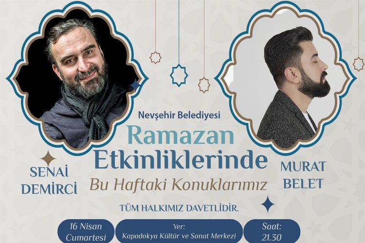 Nevşehir'de ramazan etkinlikleri devam ediyor