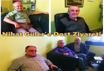 Nihat Gürer’e geçmiş olsun ziyareti