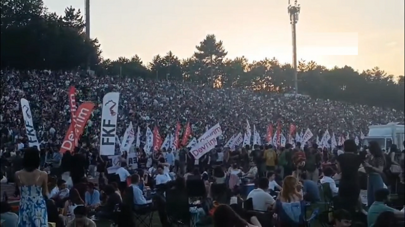ODTÜ’lü Öğrencilerin Geleneksel Devrim Yürüyüşü