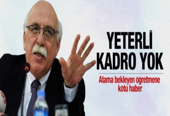 Öğretmen adaylarına kötü haber!