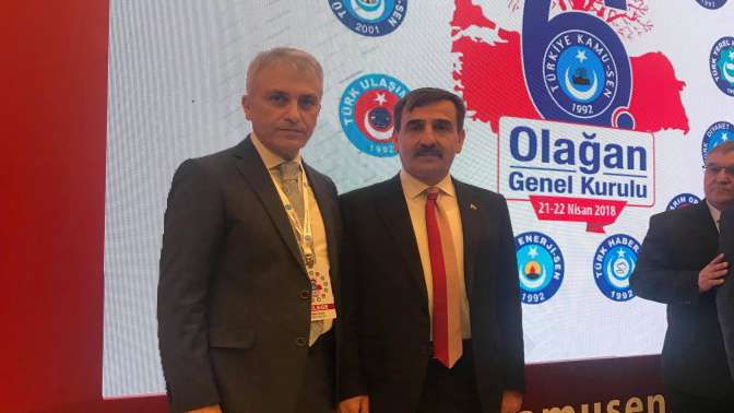 Önder Kahveci ; Türkiye Kamu Sen’in Yeni Genel Başkanı