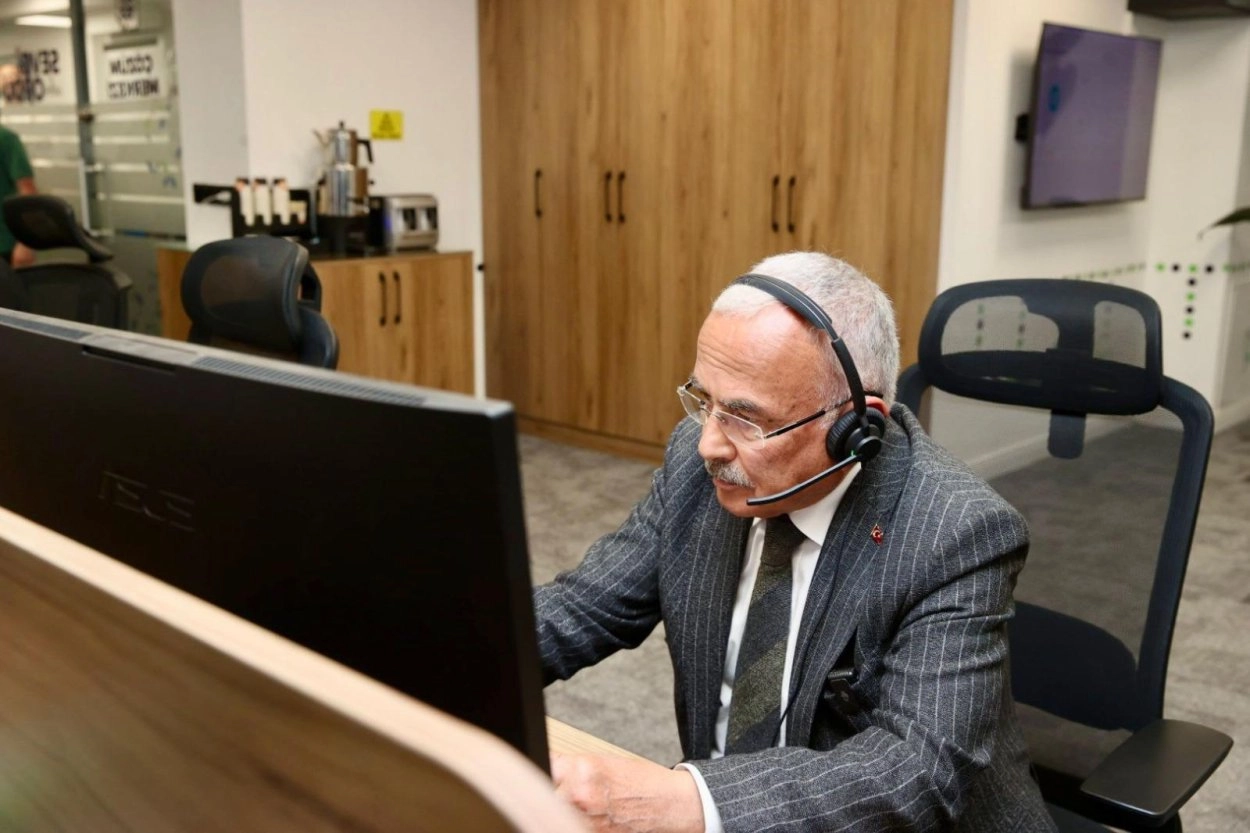 Ordu'da Başkan Güler Alo 153 Çözüm Merkezi’ni ziyaret etti
