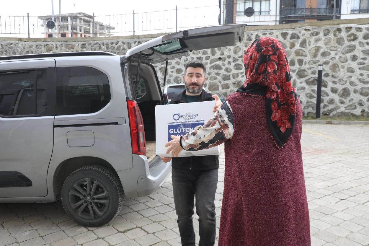 Ordu’da çölyak hastalarına Büyükşehir’den destek