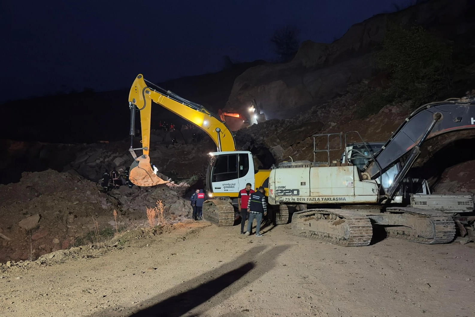 Ordu Fatsada taş ocağında göçük!