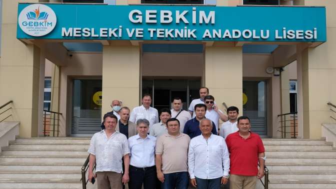 Özbekistan’ın kimya üreticisi GEBKİM’i ziyaret etti