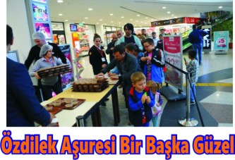 ÖZDİLEK Aşure Dağıttı