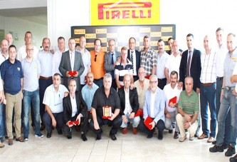 Pirelli’de emekliler törenle uğurlandı