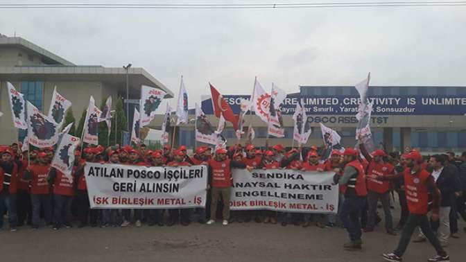 Posco Assan işçileri 3 Ocak’ta Ankara’ya yürüyecek