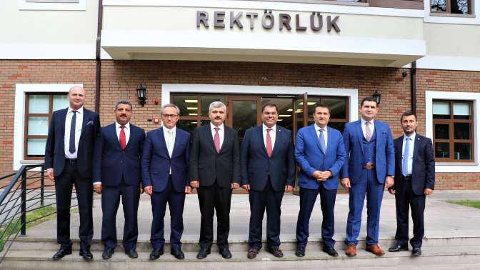 Rektör Aslan, Milli Eğitim Müdürleri Ağırladı