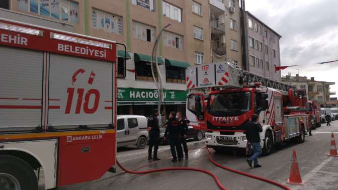 Restoranda çıkan yangın söndürüldü