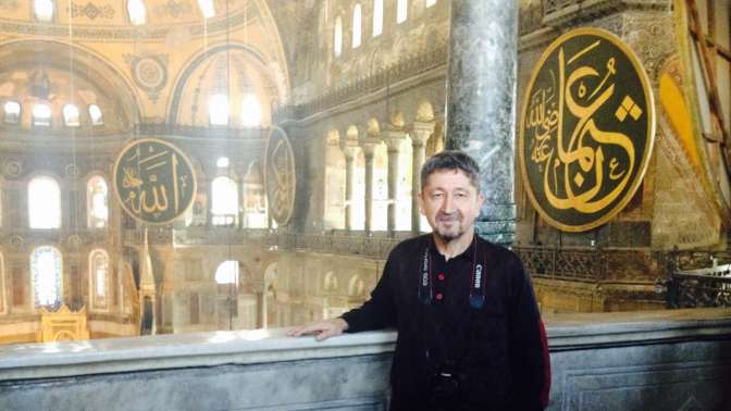 Rıdvan Şükür, Ayasofya’da Fotoğraf çalışması yaptı