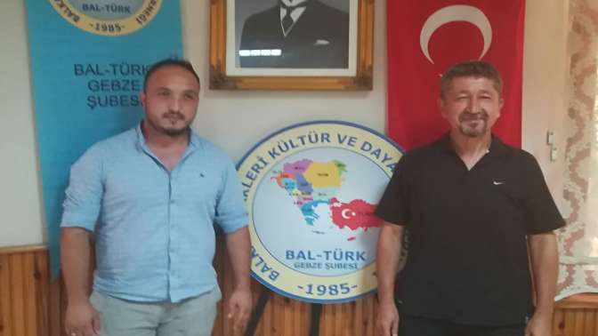 Rıdvan Şükür, Balkan Türkleri Derneğini ziyaret etti