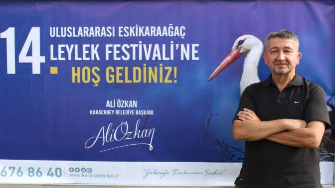 Rıdvan Şükür, Leylek Festivaline katıldı