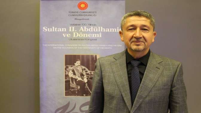 Rıdvan Şükür, Sultan II. Abdülhamid ve Dönemi Kongresinde.