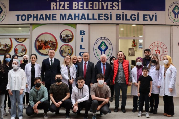Rize Valisi Çeber'den 