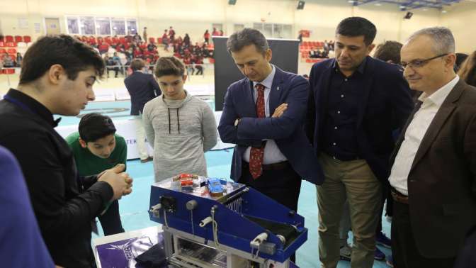 Robot Olimpiyatları GTÜ’de başladı