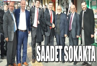 Saadet sokakta