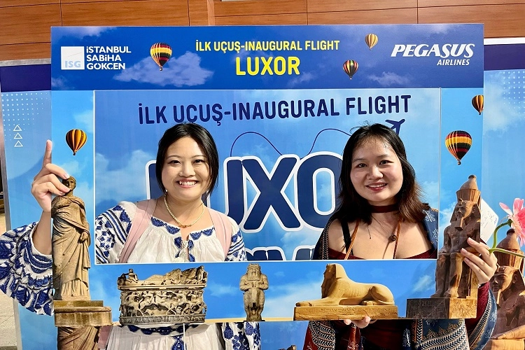 Sabiha Gökçen’den Mısır’a iki yeni destinasyon