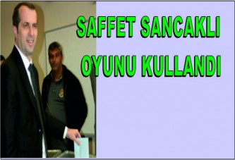 Saffet Sancaklı, M. Sinan Dereli İlköğretim de Oy Kullandı