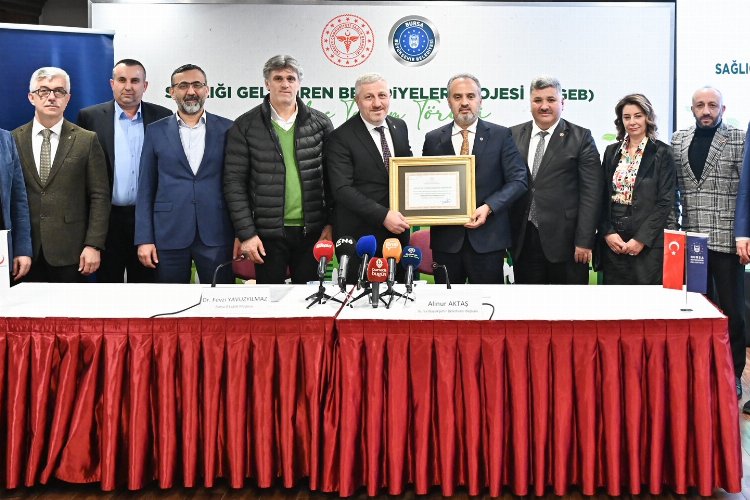 Sağlığı geliştiren ilk Büyükşehir 'Bursa' oldu