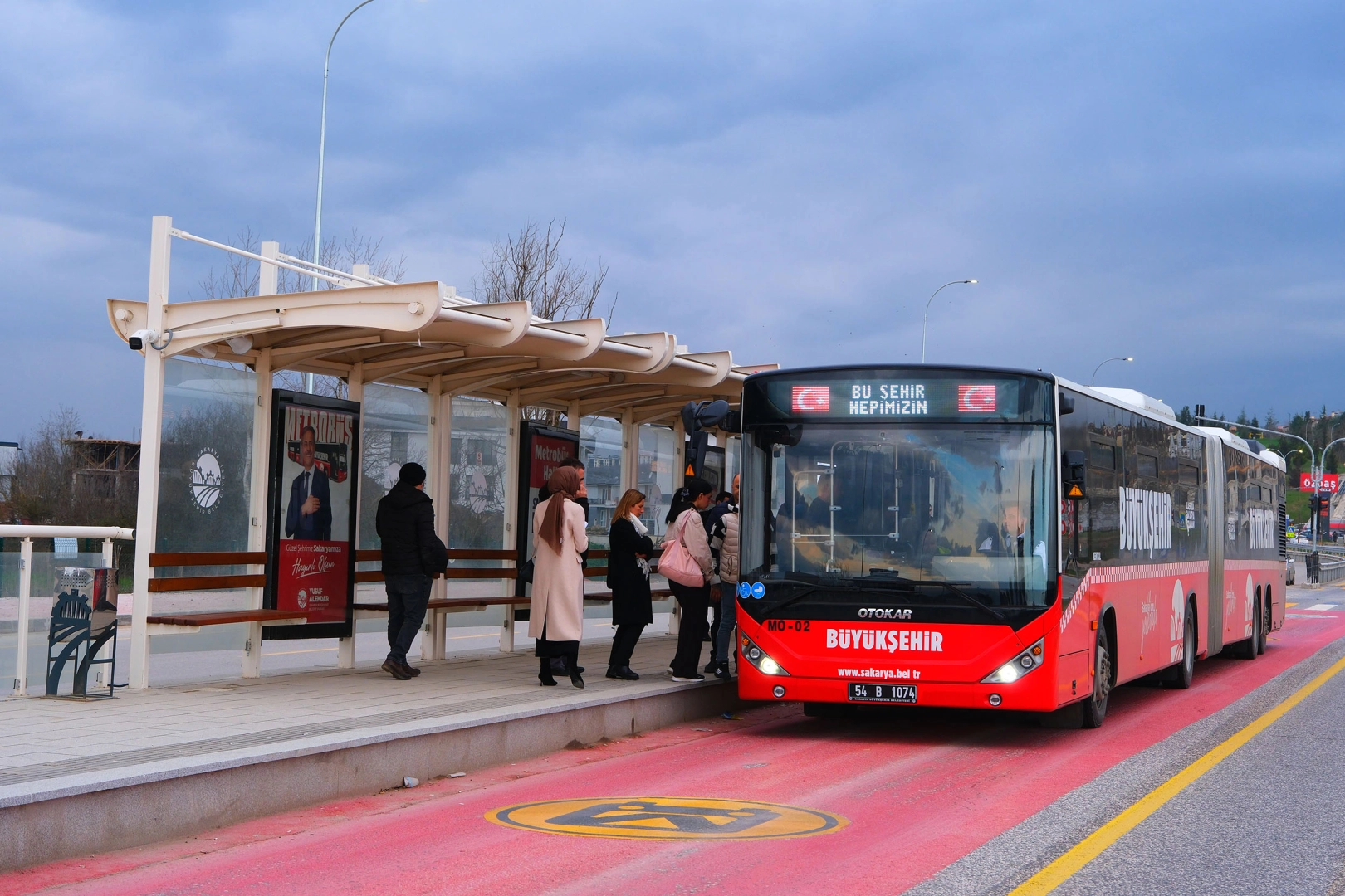 Sakarya'da Ramazan'a özel metrobüs ayarı