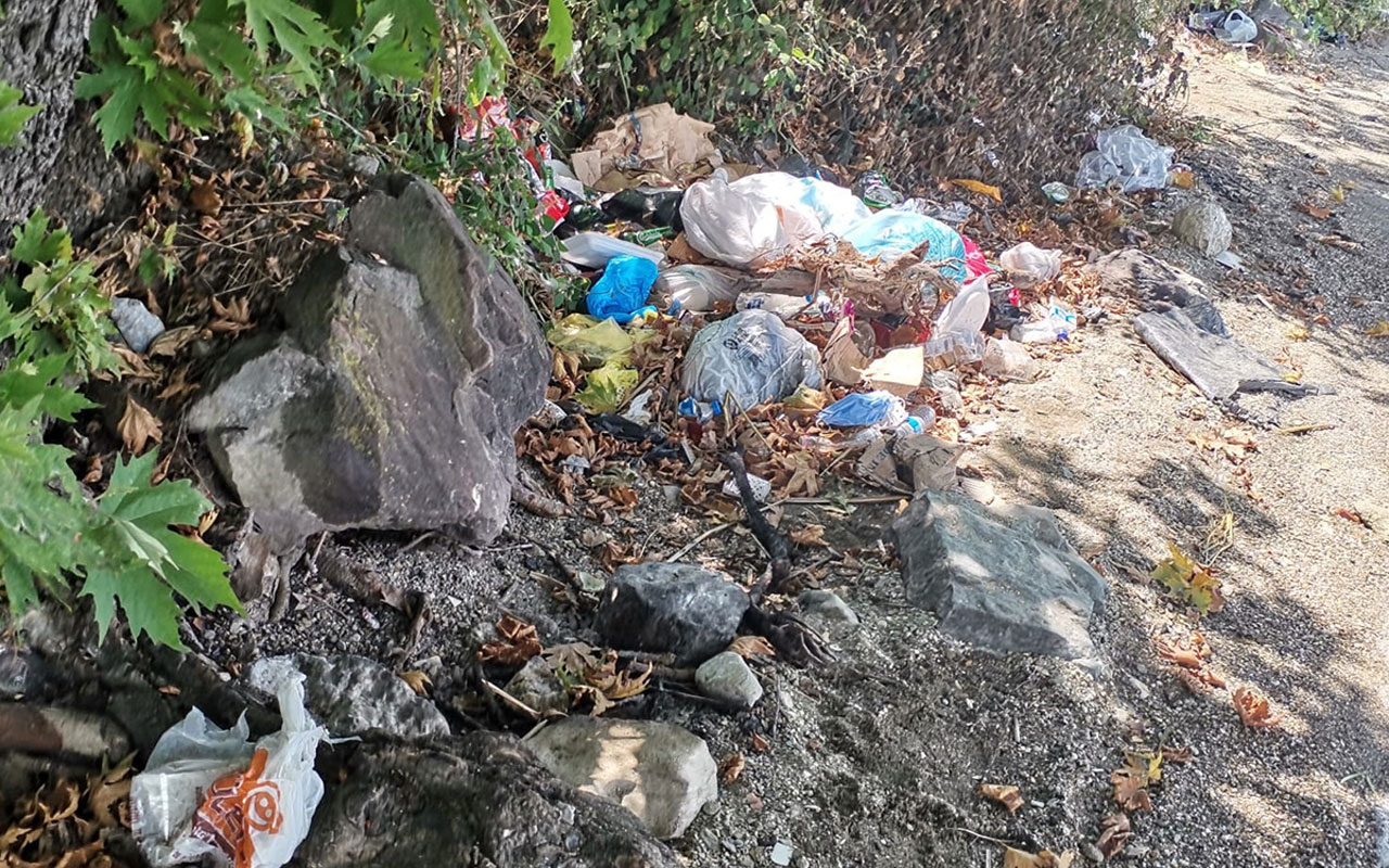 Sakarya Sapanca Gölü’nden torbalarca atık toplandı