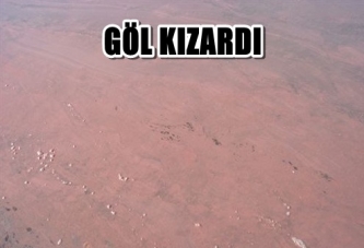 Sapanca Gölü Kızıla Bulandı