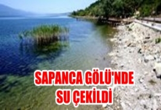 SAPANCA GÖLÜ KURUYOR