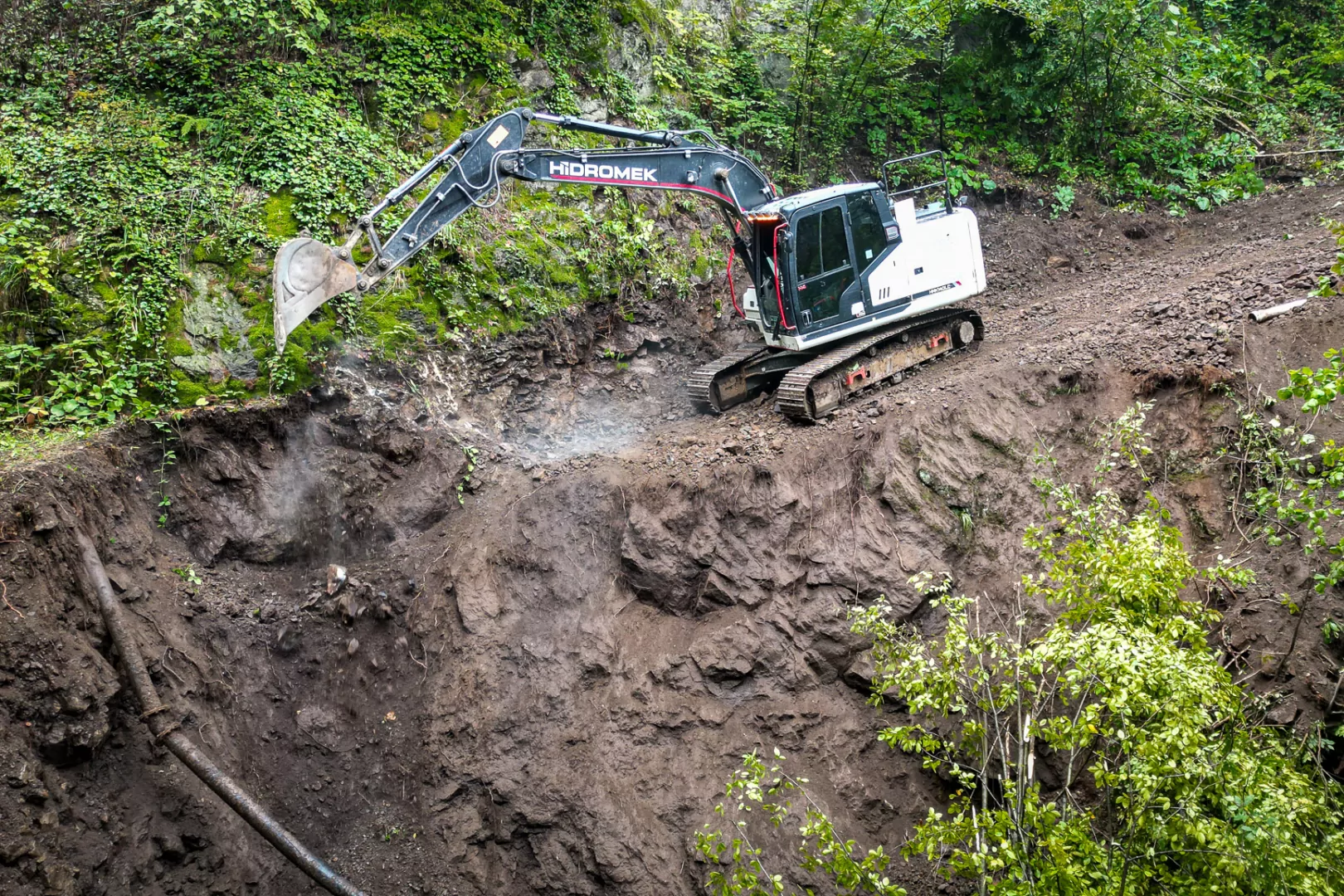 SASKİ’den zorlu arazi şartlarında kesintisiz çalışma