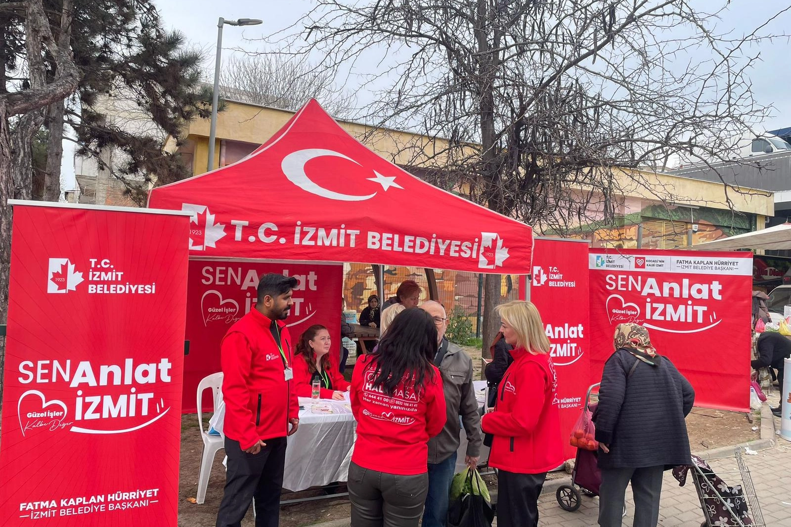 “Sen Anlat İzmit” Perşembe Pazarı'nda