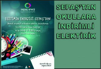 Sepaş’tan %12 İndirimli Elektirik